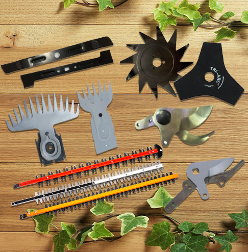 Lames d'outils de jardin